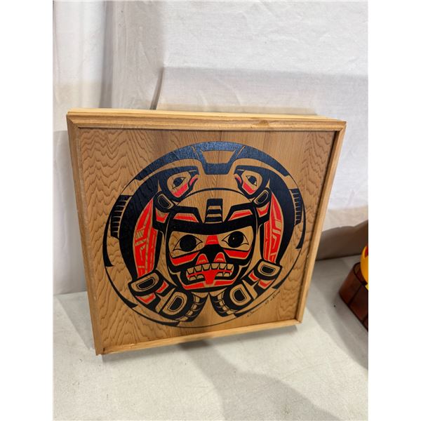Clarence Wells cedar box