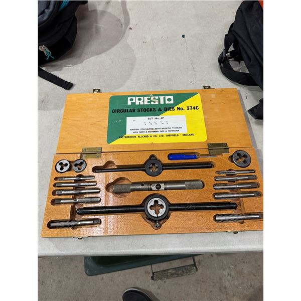 Tap and die sets