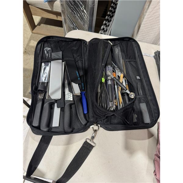 Culinary school knife set