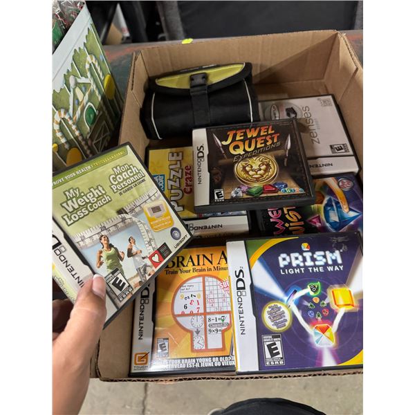 Empty Nintendo DS game cases my weight loss coach has a game in it