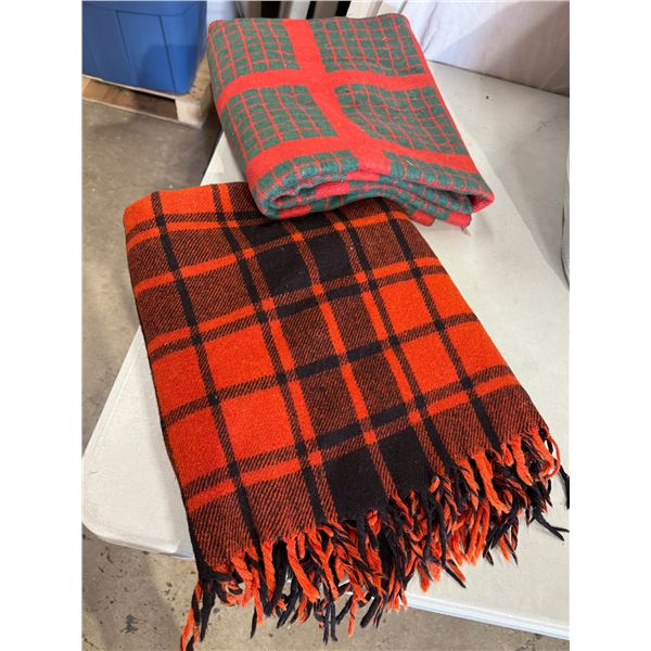 Wool  blanket and other
