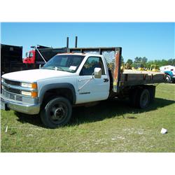 2000 CHEVROLET 3500 FLATBED DUMP