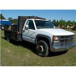 2000 CHEVROLET 3500 S/A FLATBED DUMP