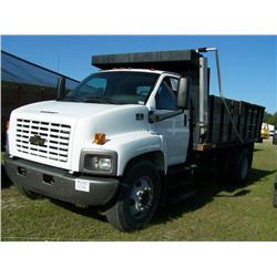 2004 CHEVROLET C7500 S/A FLATBED DUMP