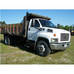 2003 CHEVROLET C7500 S/A FLATBED DUMP