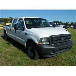 2003 FORD F250 CREW CAB P/U