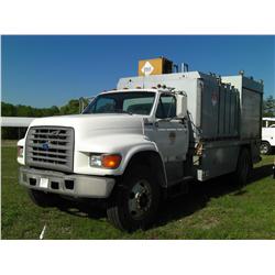 1996 FORD F800 FUEL & LUBE TRUCK
