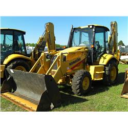 KOMATSU WB140 4X4 LOADER BACKHOE