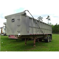 2003 WARREN 30' ALUMINUM DUMP