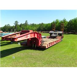 1987 EAGER BEAVER 40T TRI-AXLE DETACHABLE LOWBOY