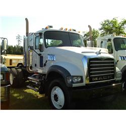 2008 MACK GU713 T/A TRUCK TRACTOR