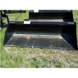 72" GP BUCKET FITS SKID STEER