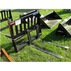 VERSATECH PALLET FORKS FOR SKID STEER