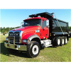 2008 MACK GU713 GRANITE TRI-AXLE DUMP