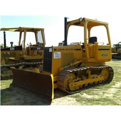 JOHN DEERE 450G CRAWLER TRACTOR