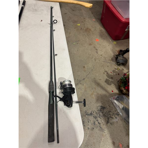 Fishing rod and reel