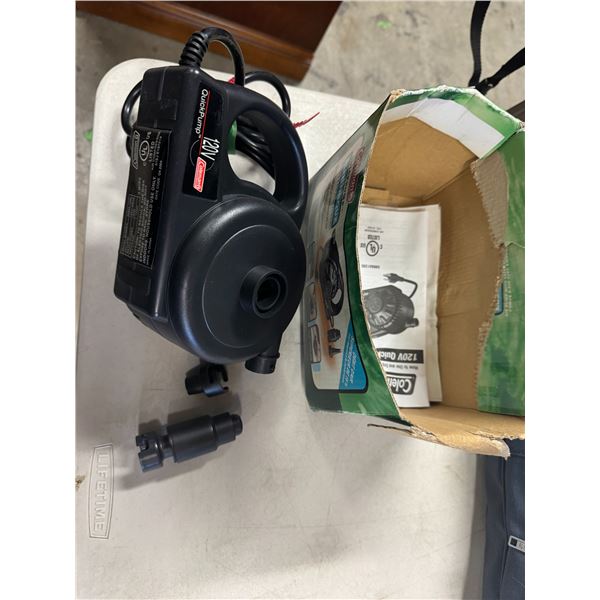Coleman quick pump