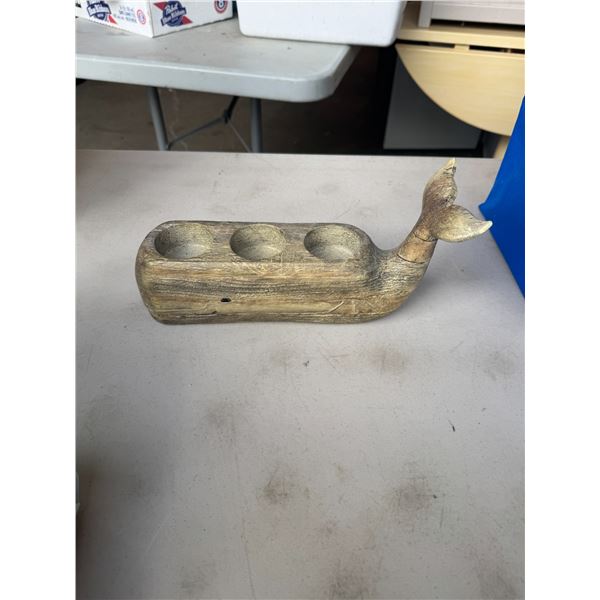 Whale, Candle Holder