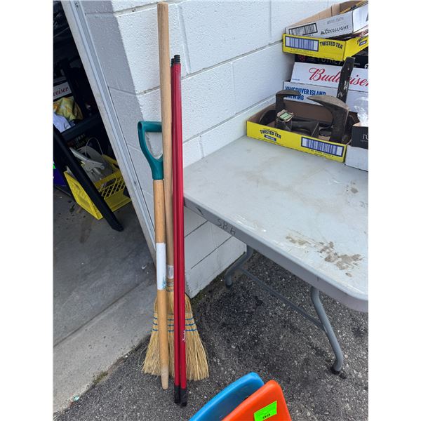 Broom mop, handles and shovel handle