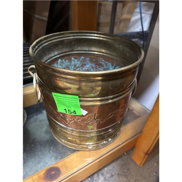 Copper planter