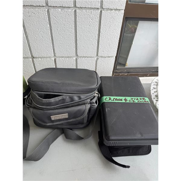 Camera  cases and cd holders
