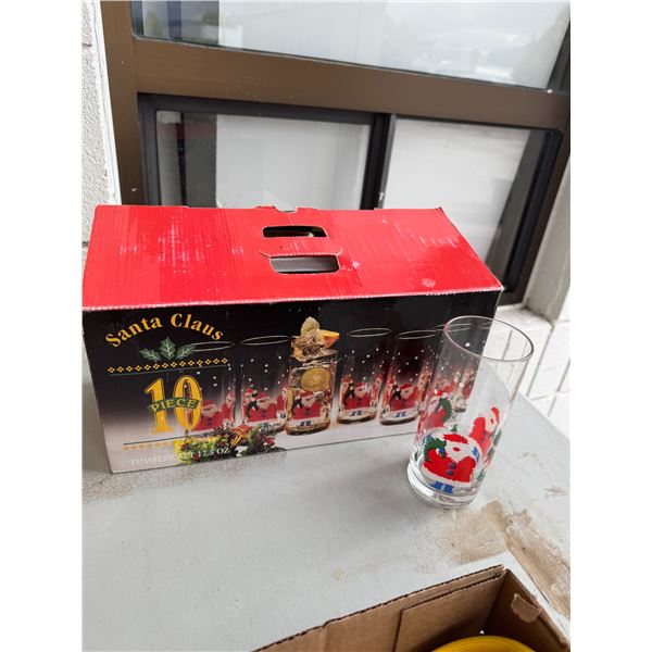 Vintage Santa Claus glasses