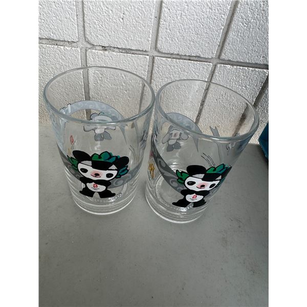 McDonald's Olympics glasses