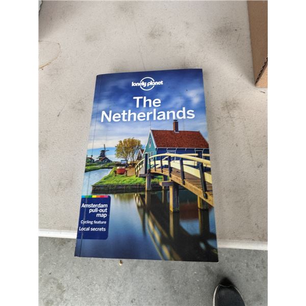 Lonely planet the Netherlands map
