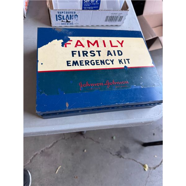 First aid kit metal
