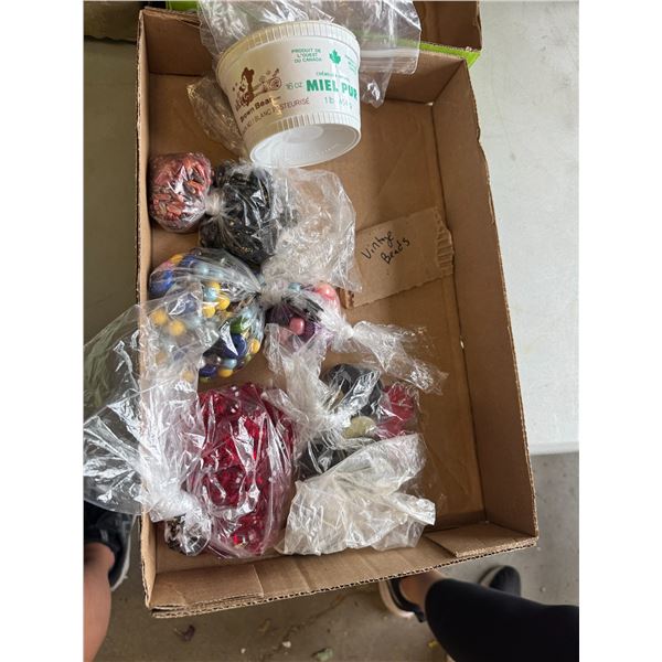 Vintage crafting beads