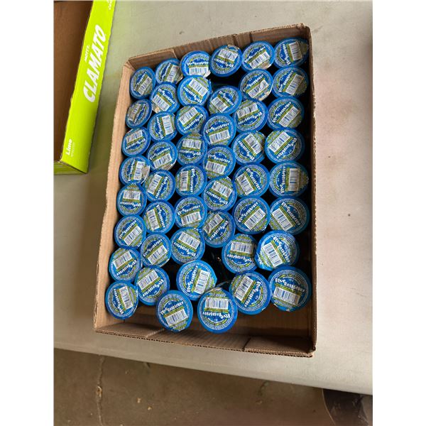 Blue raspberry jelly shooters