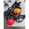 Image 1 : Three harnesses two helmets