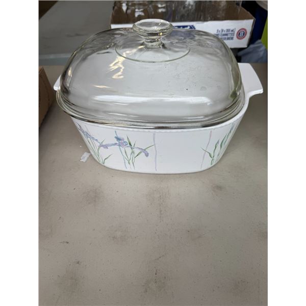 Corning, ware, baking dish