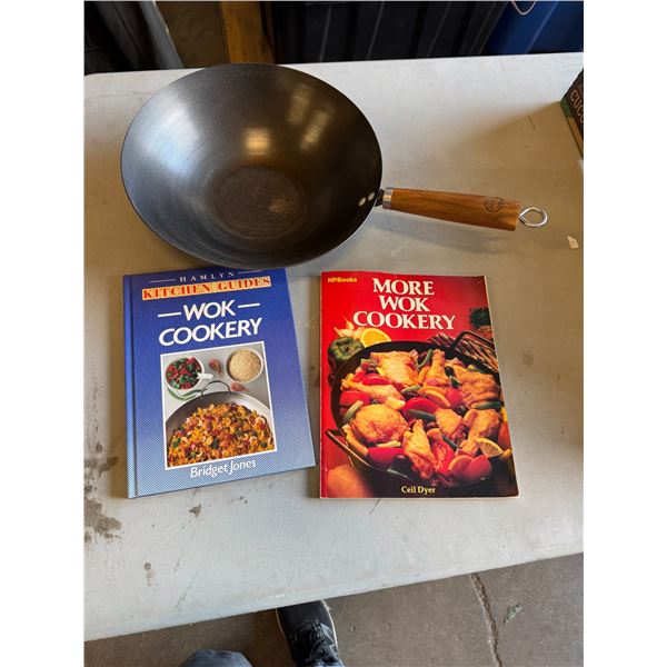 Wok and wok cook Brooks