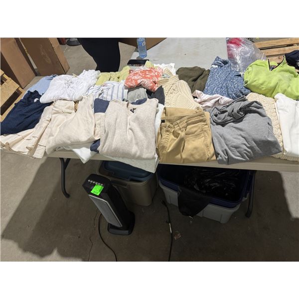 Clothing lot large, extra large