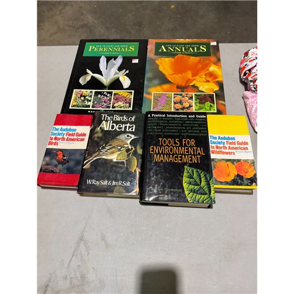 Bird and flower books