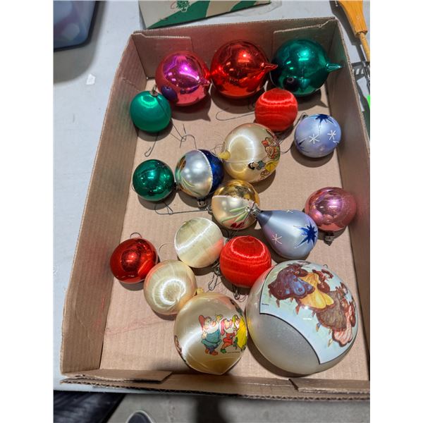 Vintage Christmas decorations