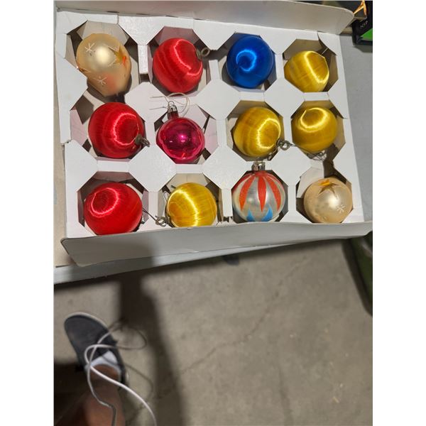 Vintage Christmas ornaments