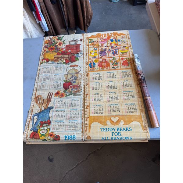 Vintage calendars