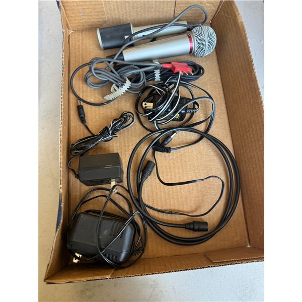 Sony Microphones and power cords