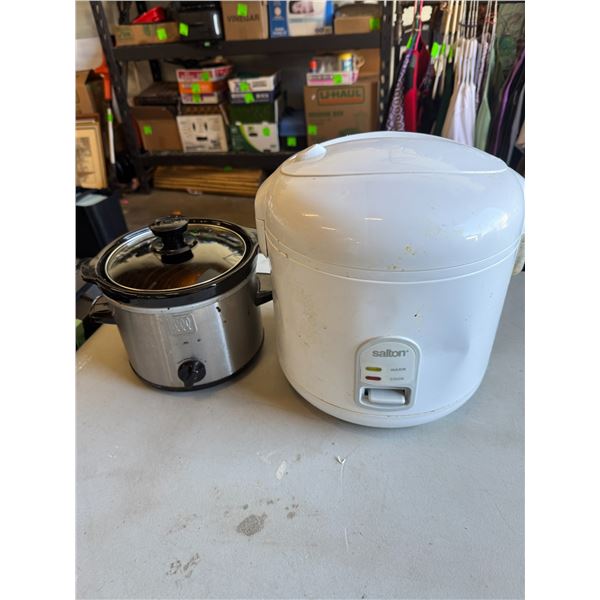Rice cooker and crockpot