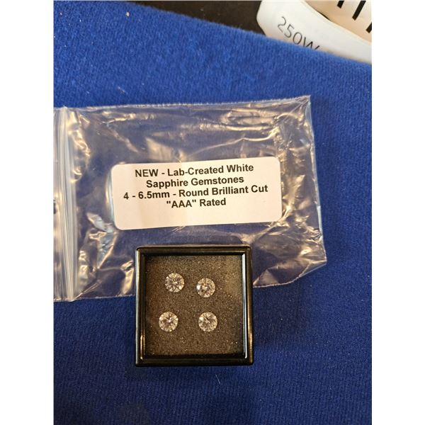 White Sapphire gemstones