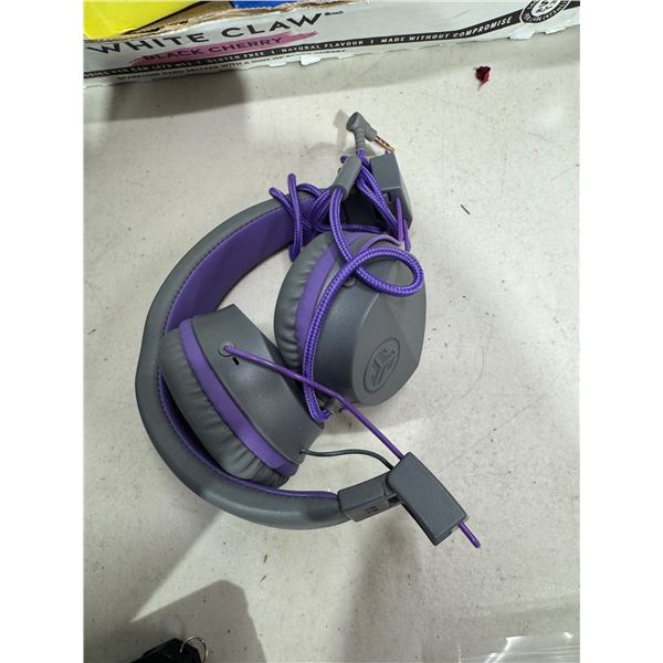 J bar headphones C/W charger cable