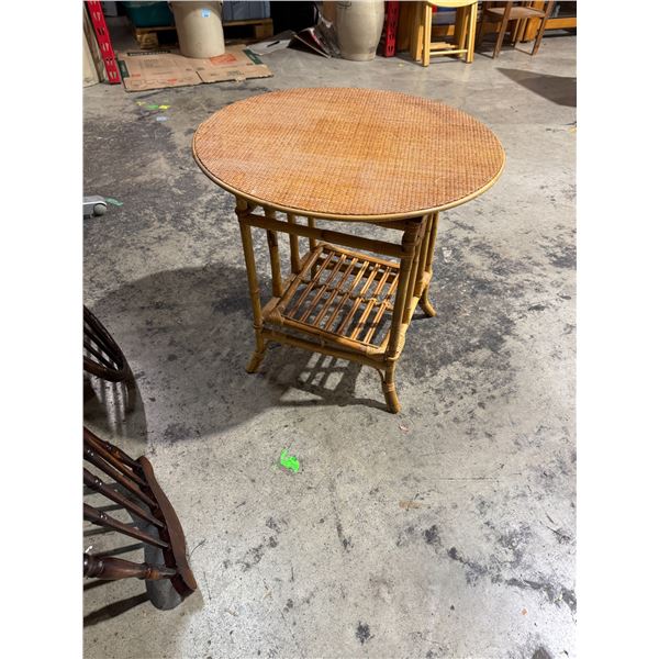 Bamboo table