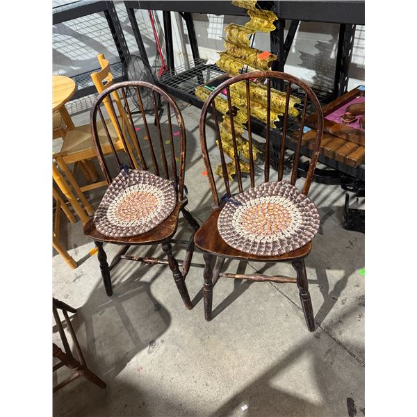 Pair of antique chairs