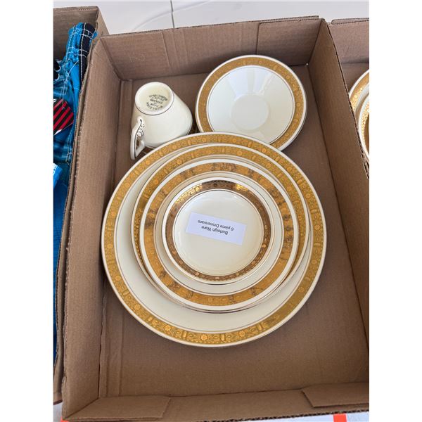 Burleigh Ware 6 pc dinnerware set