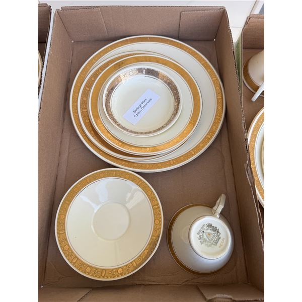 Burleigh Ware 6 pc dinnerware set