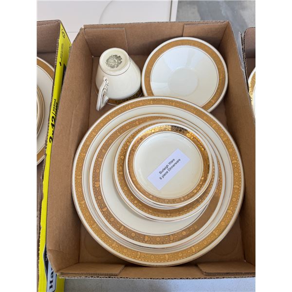 Burleigh Ware 6 pc dinnerware set