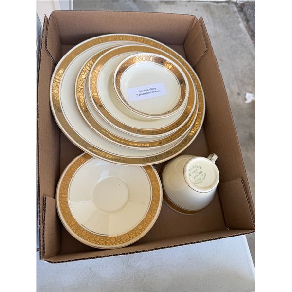 Burleigh Ware 6 pc dinnerware set