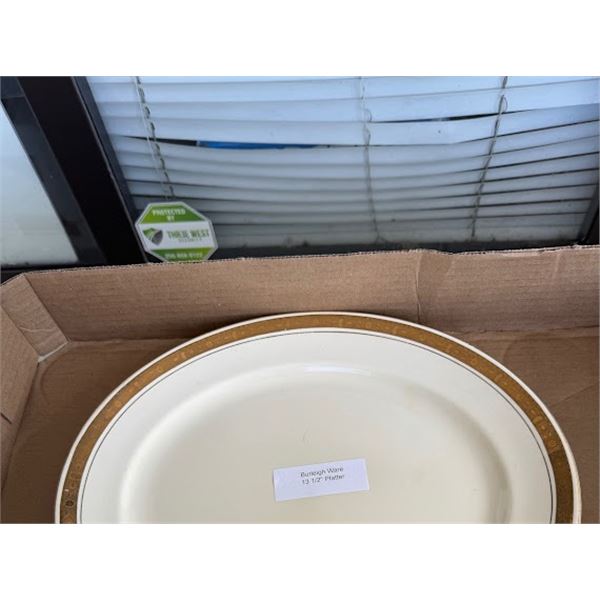 Burleigh Ware 13 1/2 inch platter